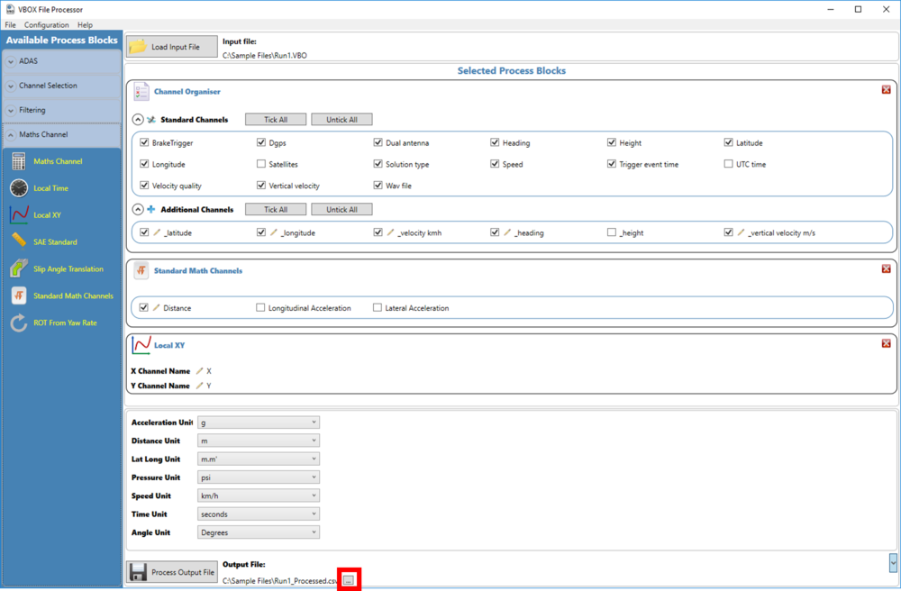 Save as CSV VBFP1