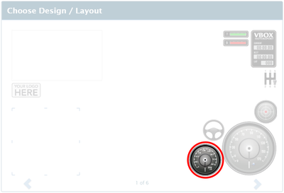 Screenshot of Scene Wizard Design with engine speed.