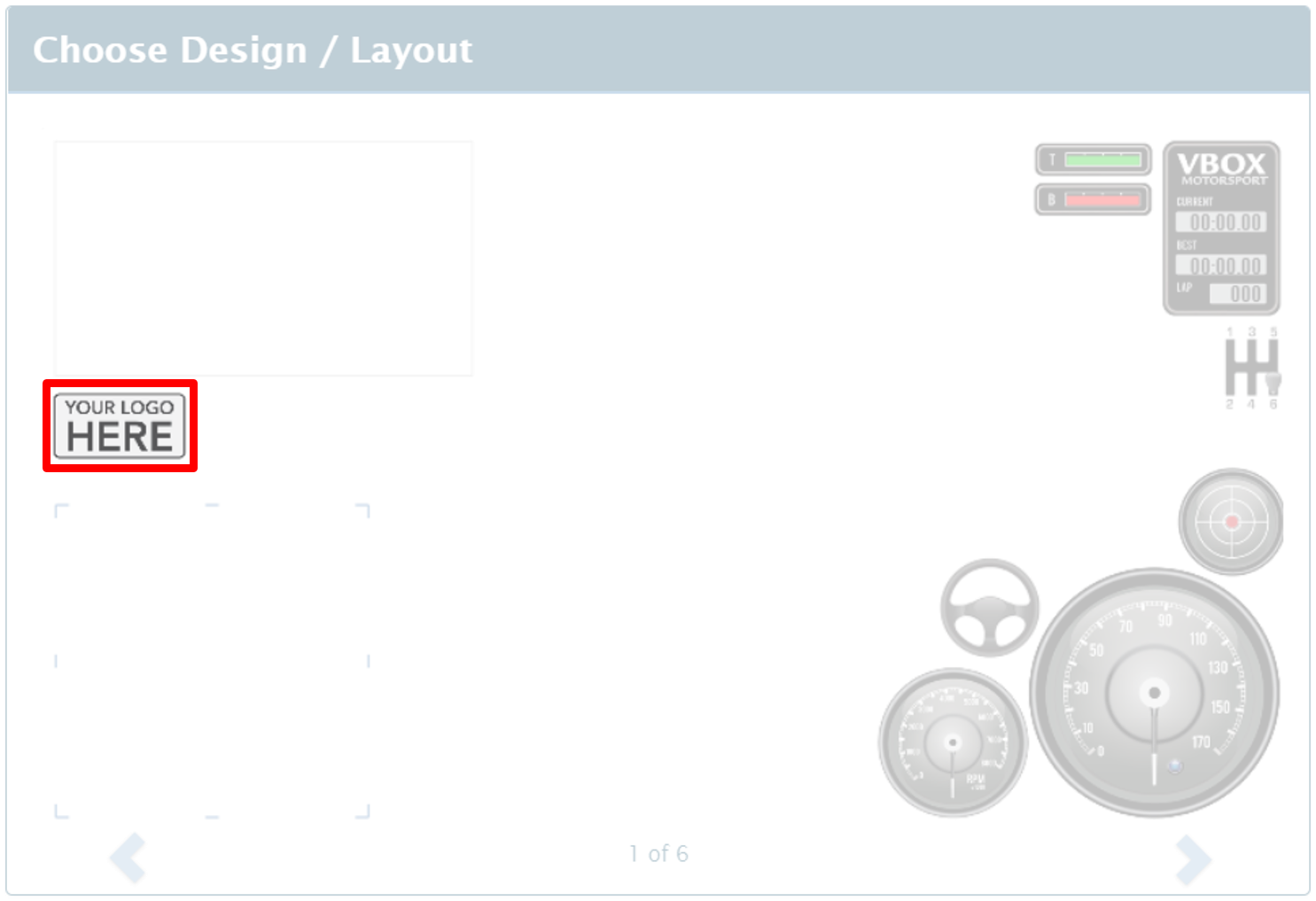 Screenshot of Scene Wizard Design with logo.