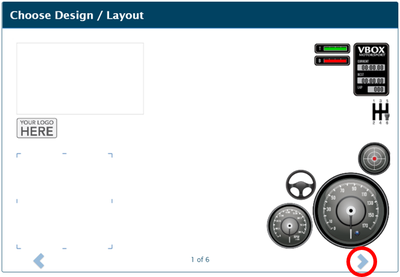 Screenshot of an example scene layout. 