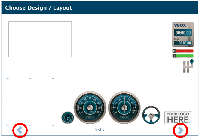 Screenshot of an example scene layout. 