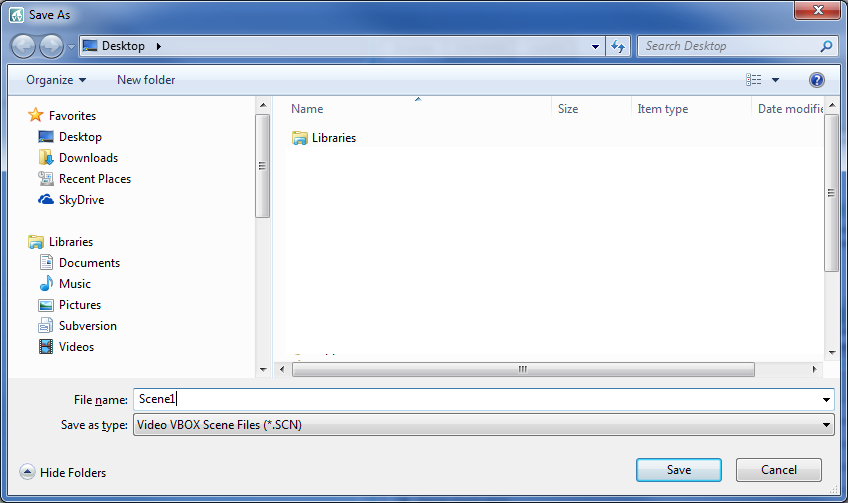 Screenshot of Windows Explorer showing Libraries