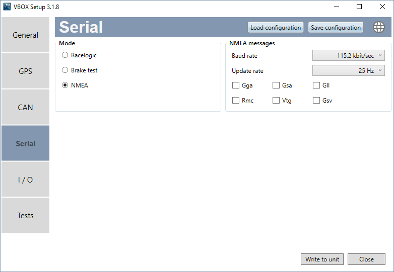 Serial Screen with outline