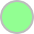 Image of a solid green LED.
