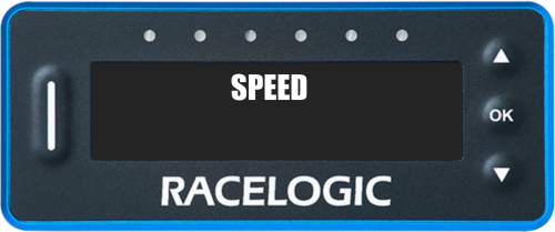 VBOX LapTimer showing Speed Mode