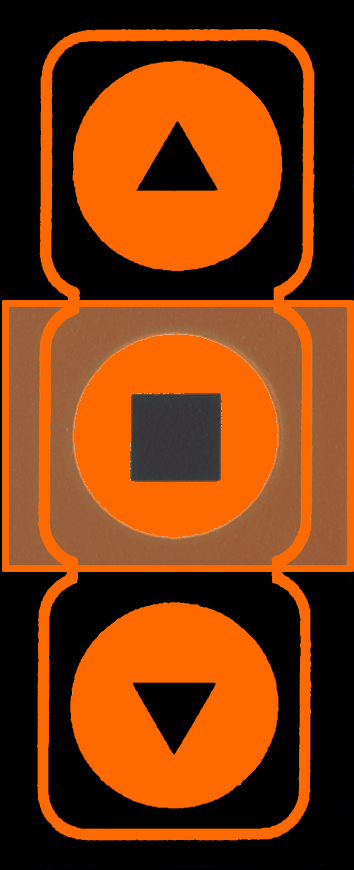 Square button-dsp05