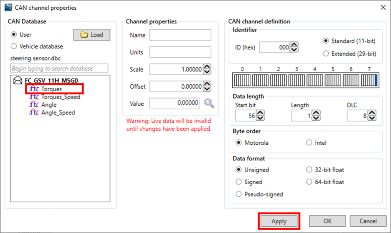 Cropped screenshot of the CAN channel properties window.