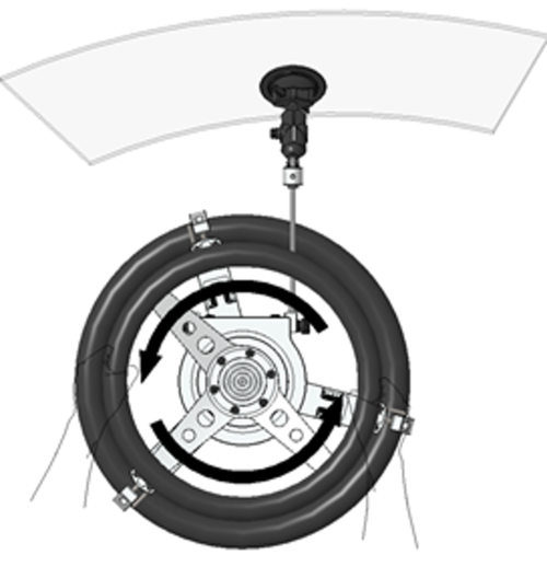 Steering Wheel Sensor Mount 9