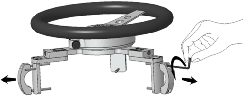Steering Wheel Sensor Mount 2