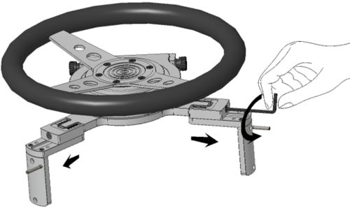 Steering Wheel Sensor Mount 4