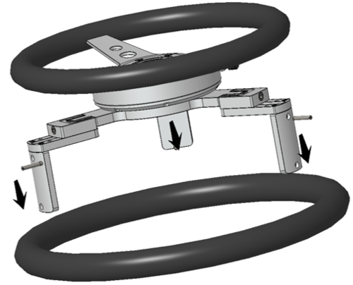 Steering Wheel Sensor Mount 5