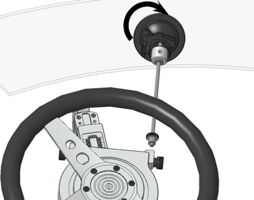 Steering Wheel Sensor Mount 7