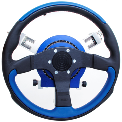 Photograph of the Steering Wheel Sensor - front view.