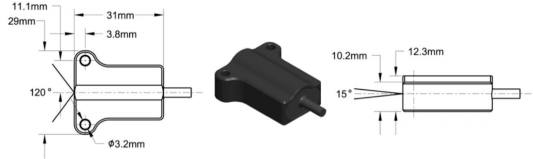 TTMS Sensor Dimensions