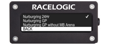Track selection - Back