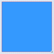 Image of a shape with opacity level of 100%.