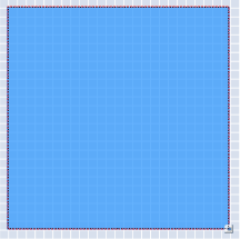 Image of a shape with opacity level of 75%.