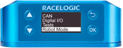 VB3iS-V1 main menu - Robot Mode highlighted