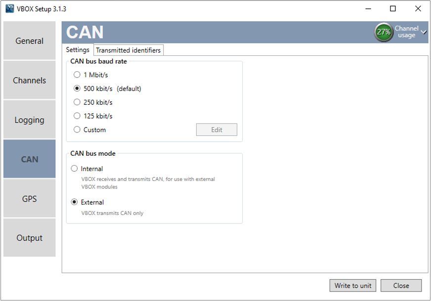 VBII VBOX Setup CAN small