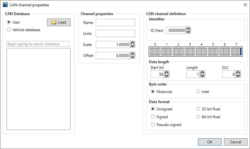 VBII VBOX Setup Channels VCI User