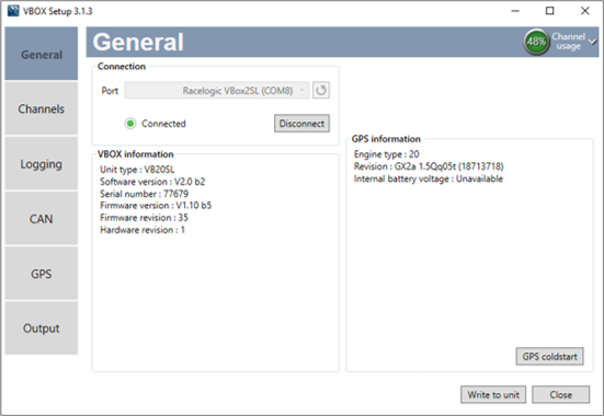 VBII VBOX Setup General small