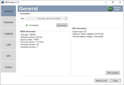 VBII VBOX Setup General small