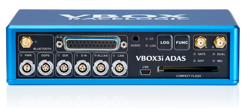 VBOX 3i ADAS seen from the front.