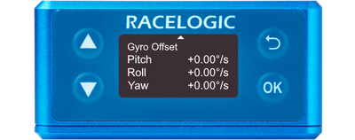 Illustration of a VBOX 3iS showing Gyro Offset screen.