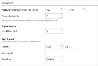 Cropped screenshot of the Advanced Settings area.