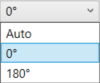 Screenshot of the Orientation Settings.