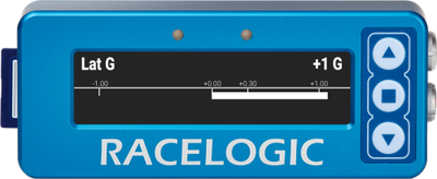 VBOX LapTimer - Lateral G Bar Mode Display-500px