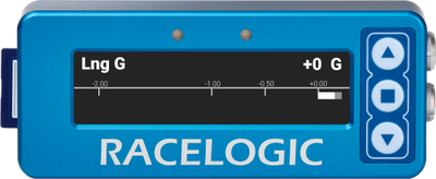 VBOX LapTimer - Longitudinal G Bar Mode Display-500px