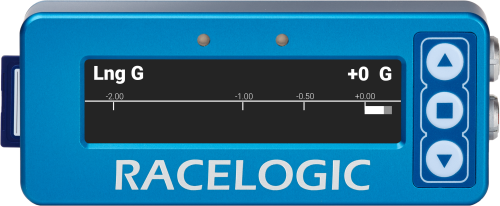 VBOX LapTimer - Longitudinal G Bar Mode Display-500px