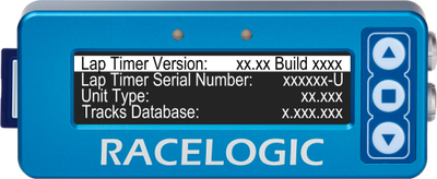 VBOX LapTimer - Sub Menu - About - LT version (500px)