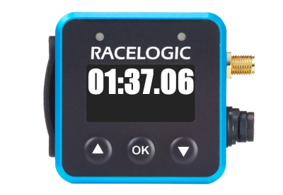 VBOX Mini LapTimer showing the Lap Timing display.