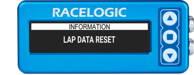 VBOX OLED Display DSP04 -Predictive_lap_timing_lap_data_reset