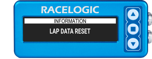 VBOX OLED Display DSP04 -Predictive_lap_timing_lap_data_reset