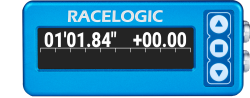 VBOX OLED Display DSP04 -Predictive_lap_timing_start_predicting