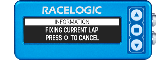 VBOX OLED Display DSP04 -Predictive_lap_timing_fixing_current_lap
