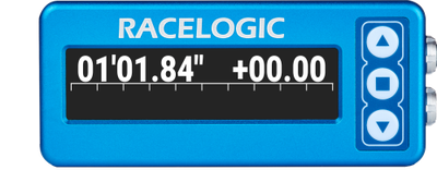 VBOX OLED Display DSP04 -Predictive_lap_timing_start_predicting