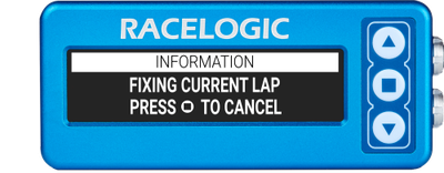 VBOX OLED Display DSP04 -Predictive_lap_timing_fixing_current_lap