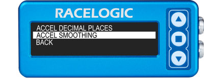 VBOX OLED Display DSP04_05_accel_smoothing