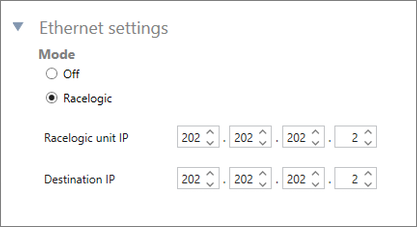Cropped screenshot of the Ethernet settings options.