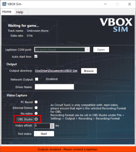 VBOX Sim Enable OBS Studio4-1