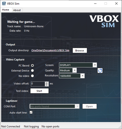 VBOX Sim Main2