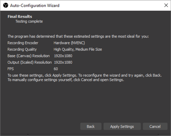 VBOX Sim OBS Studio 4