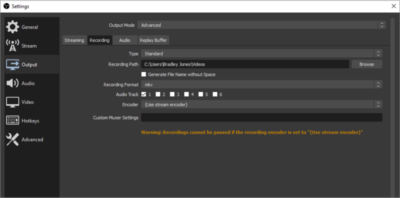 VBOX Sim OBS Studio 7