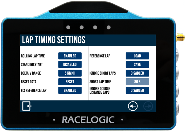 VBOX TOUCH FW v1.5 - Lap Timing Settings Page 2_600px