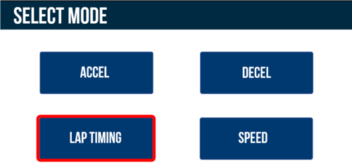 VBOX Touch Mode Lap Timing2