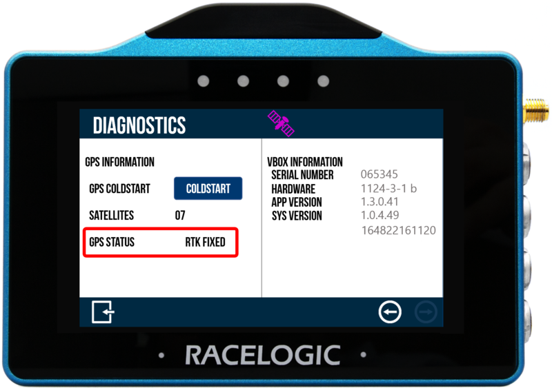 VBOX Touch RTK Fixed